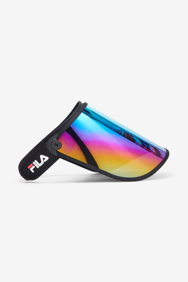 Fila Plastový Obličejový štít černý/duhový
