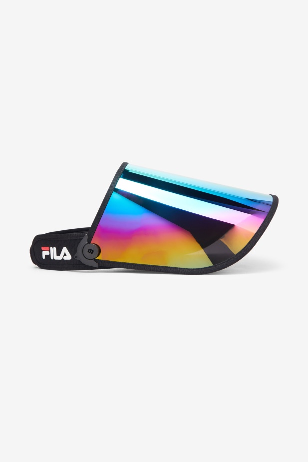 Fila Plastový Obličejový štít černý/duhový