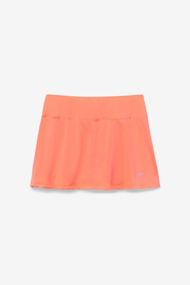 Ohnivý Korál Fila Pikleball Poskakovat Skort