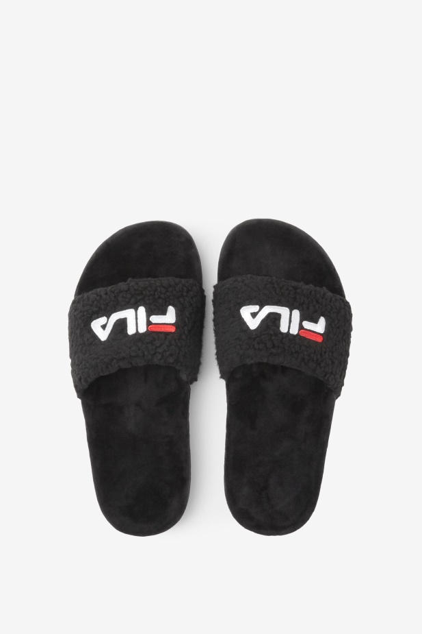 Fila Dámský Fuzzy Drifter Black/red/white