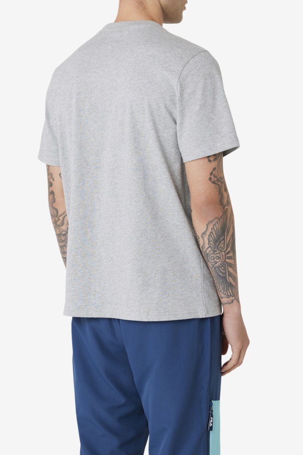 Vřesově šedé Tričko Fila Visuri