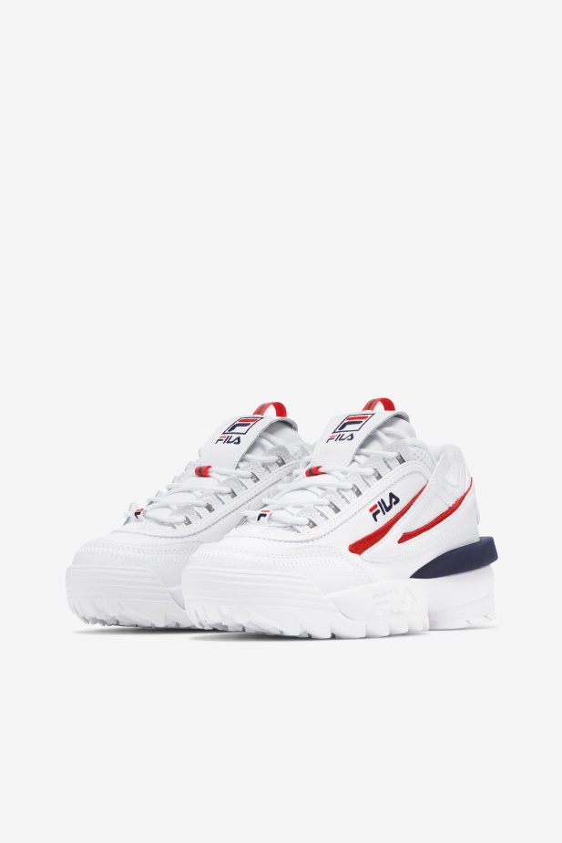 Bílá/červená/námořnická Dámská Disruptor 2 Zk. Fila