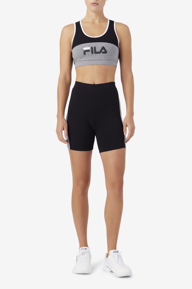 Davina Bike Short Fila Black/heather/white