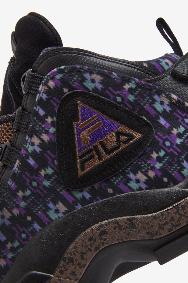 Grant Hill 2 Venkovní černá/borová šiška/fialová Fila