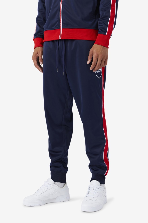 Kalhoty Fila 2pac Námořnická/červená/bílá