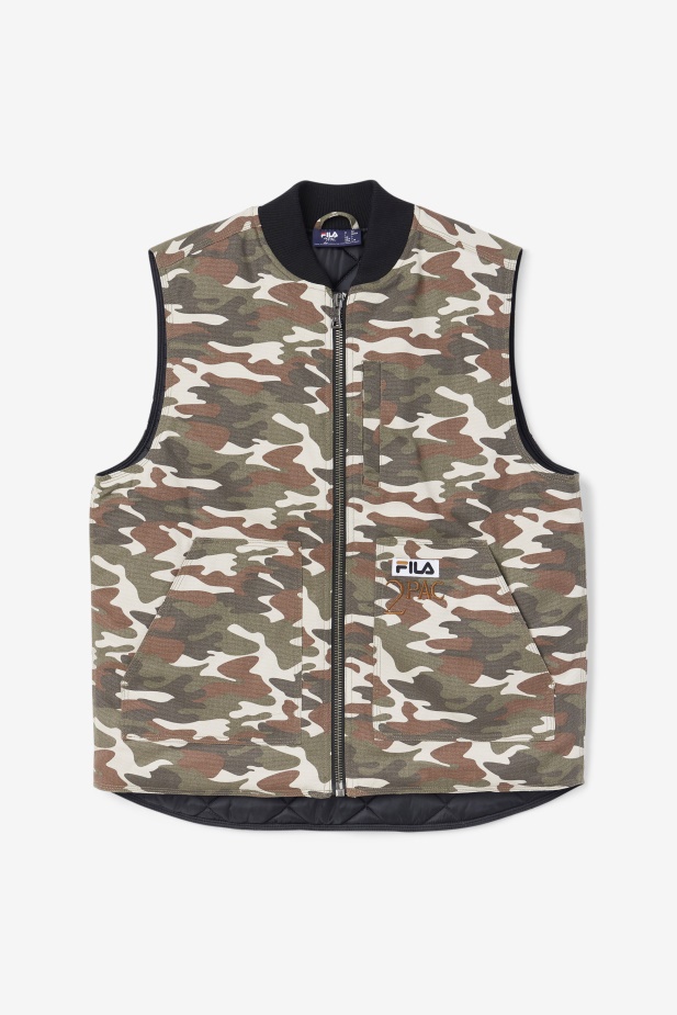 Fila Camo Print/černá 2pac Vesta
