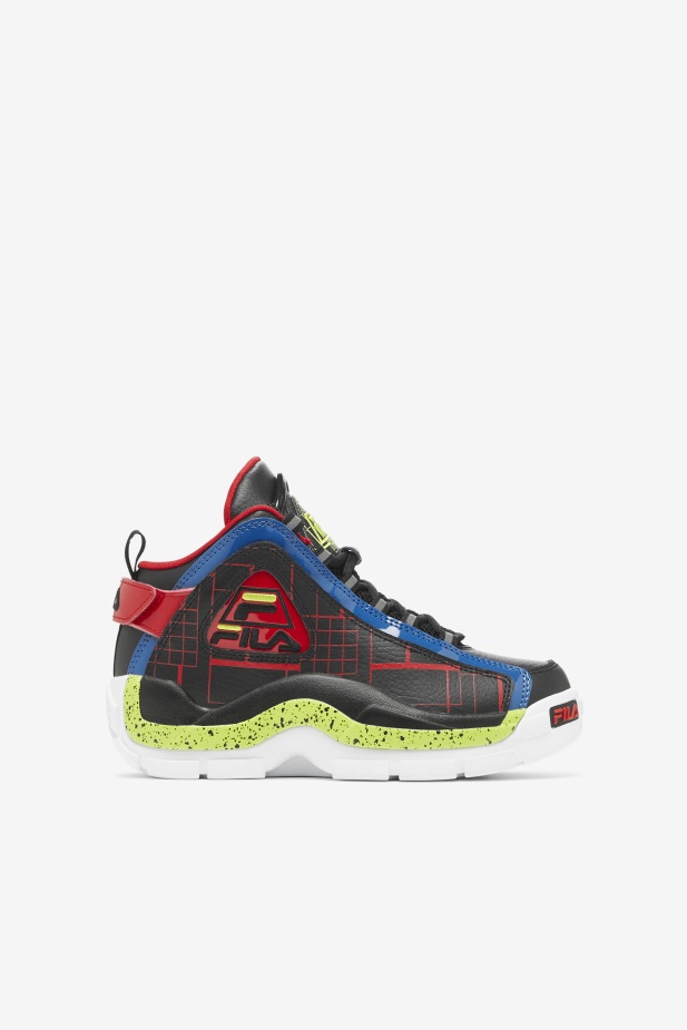 Fila Malý Dětský Grant Hill 2 černá/modrá/červená