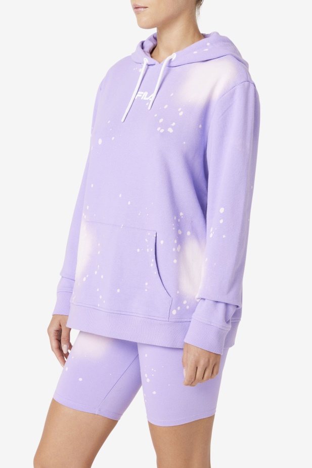 Viola Tie Dye Fila Aerolynn Tie Dye Mikina