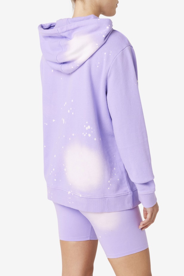 Viola Tie Dye Fila Aerolynn Tie Dye Mikina