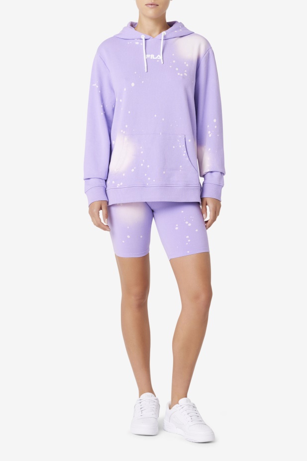 Viola Tie Dye Fila Aerolynn Tie Dye Mikina