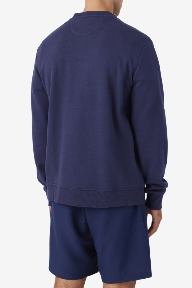 Fila Kush Crew Navy/gardenie/červnová Chyba