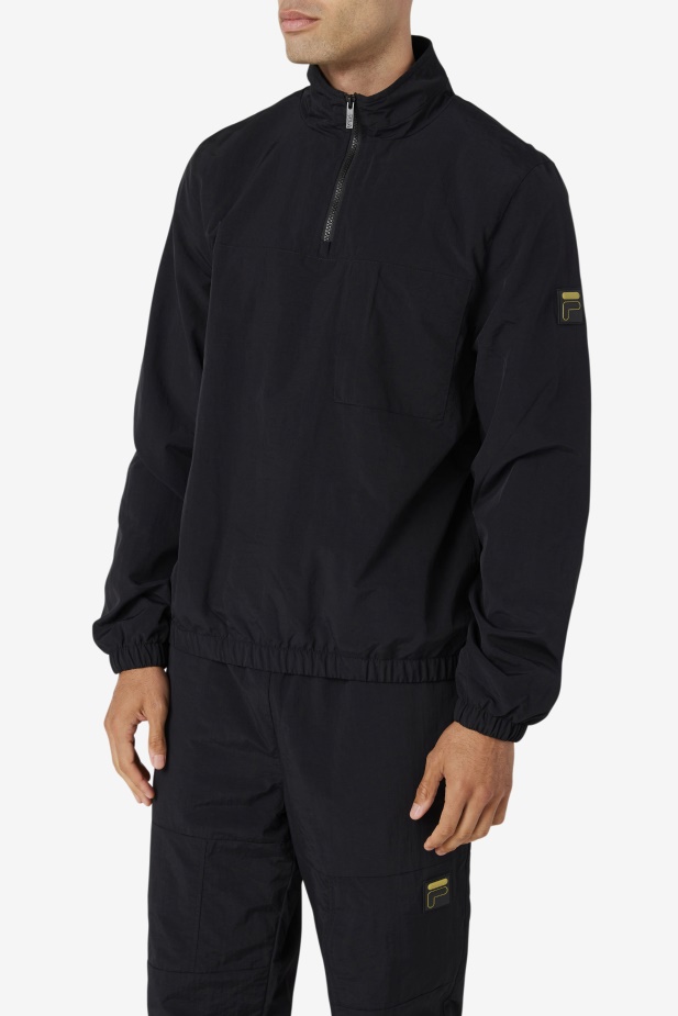 Magnus 1/4 Zip Bunda černá Fila