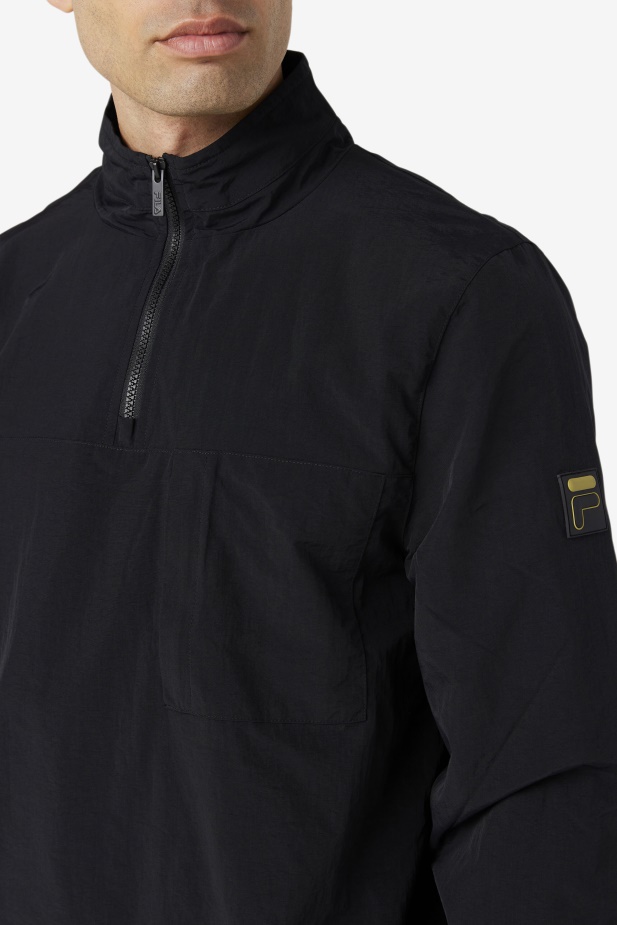 Magnus 1/4 Zip Bunda černá Fila