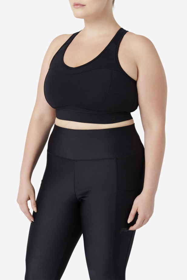 Sportovní Podprsenka Fila Uplift Racerback černá