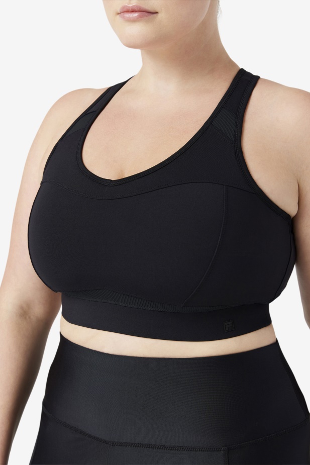 Sportovní Podprsenka Fila Uplift Racerback černá