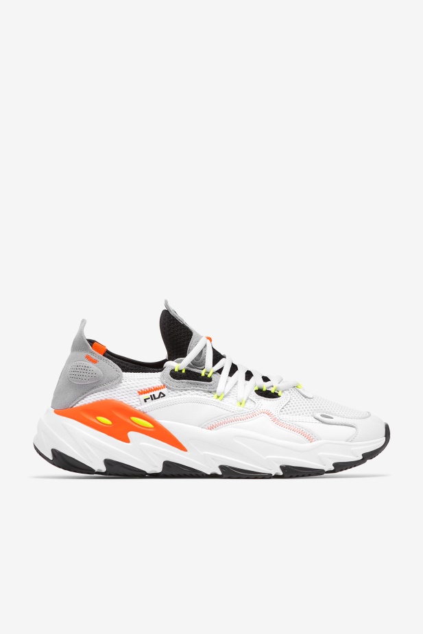 Bílá/černá/oranžová Pánská Ray Tacer Evo 2 Fila