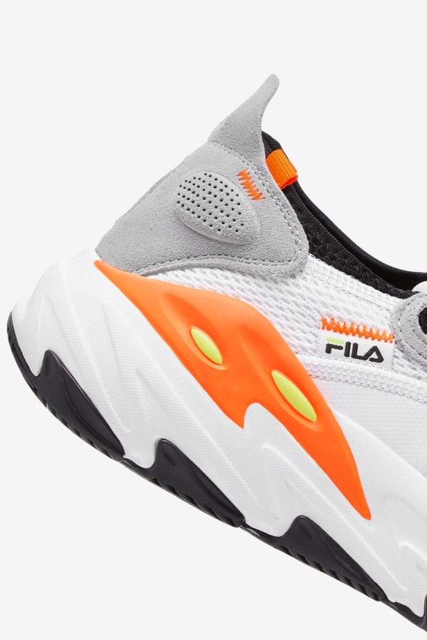 Bílá/černá/oranžová Pánská Ray Tacer Evo 2 Fila