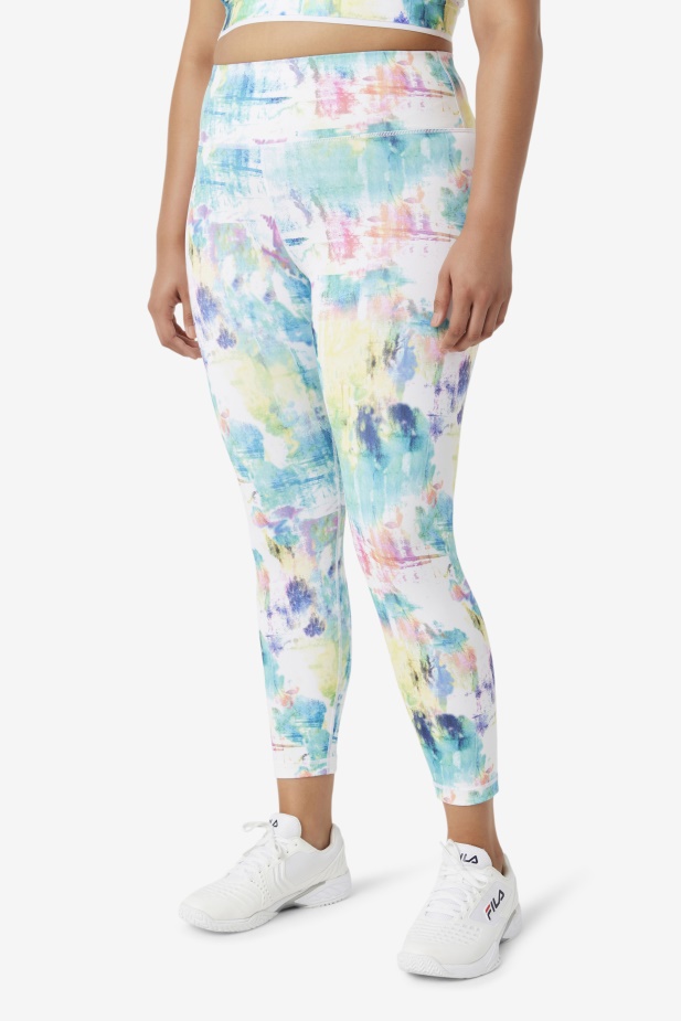 Tie Dye Fila Forza Elegantní 7/8 Legíny
