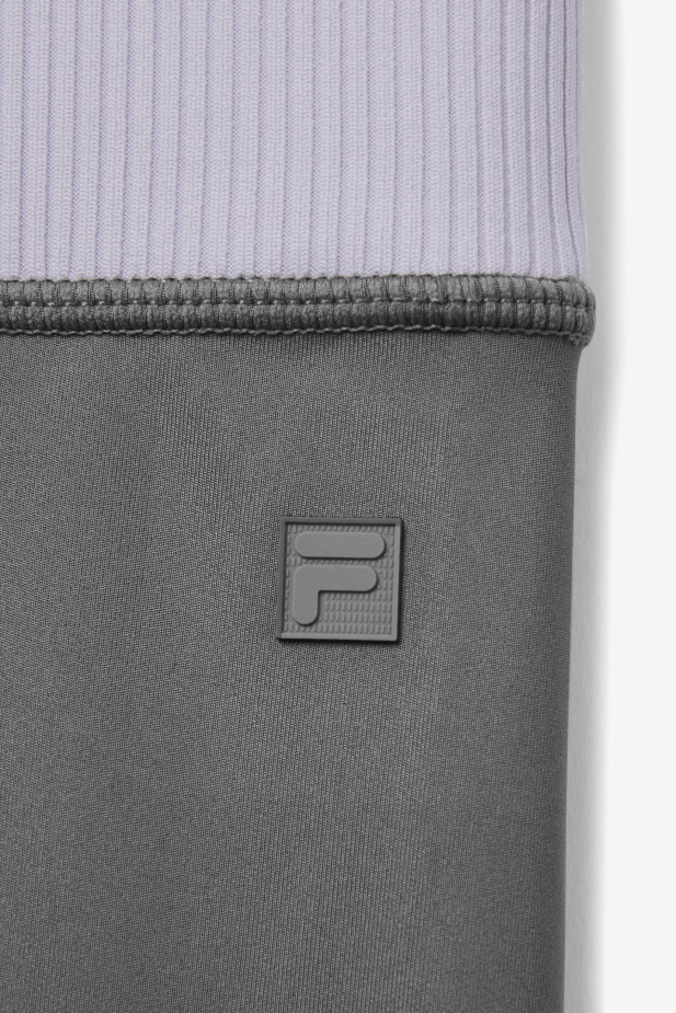 Forza 8\" Texture Bike Short Fila Gargoyle/Lavender Blue
