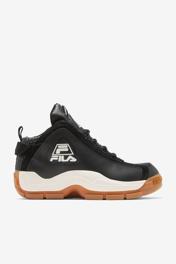 černá/gardénie/gum Grant Hill 2 Tkaná Fila