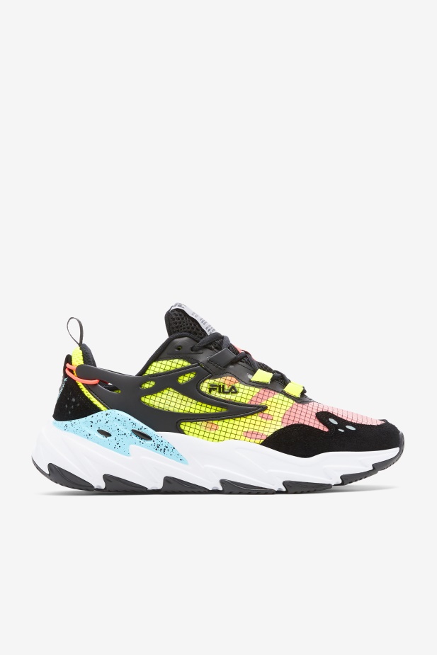 Fila Black/white/yellow Pánský Ray Tracer Evo