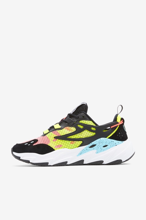 Fila Black/white/yellow Pánský Ray Tracer Evo