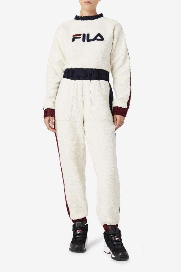 Tofu/Peacoat/Tawny Port Hat Malia Jogger