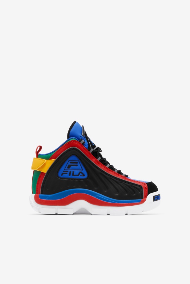 Modrá/červená/amazon Big Kids' Grant Hill 2 Game Break Fila