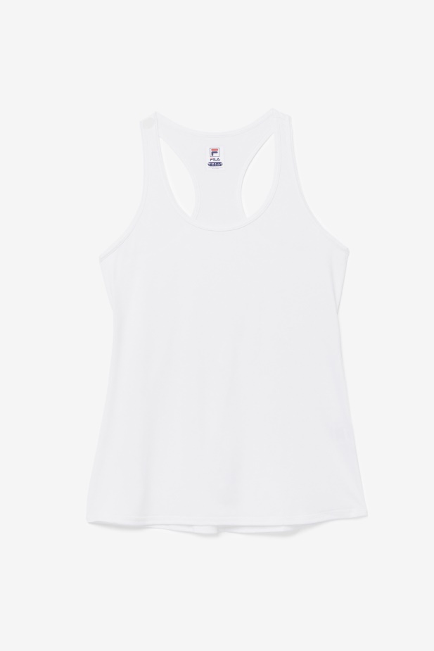Pickleball Racerback Tank Fila Bílá