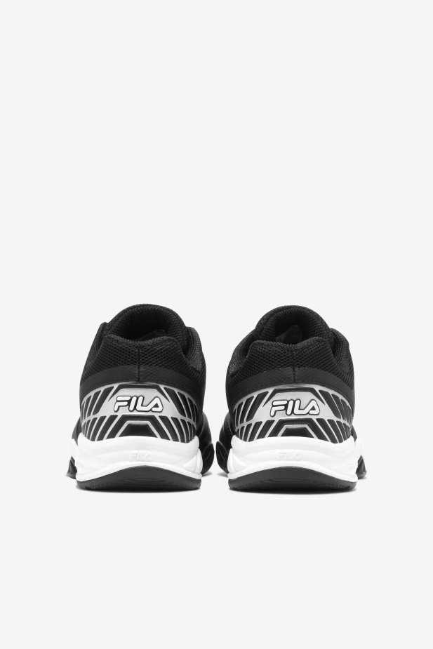 Dětský Axilus Jr Fila černá/bílá/kovová Stříbrná