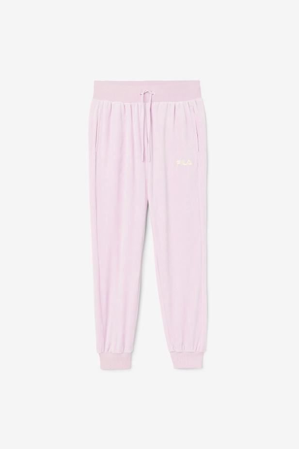 Fila Zura Velur Jogger Orchidej