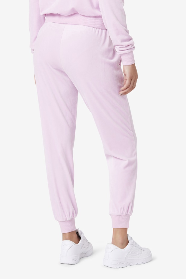 Fila Zura Velur Jogger Orchidej