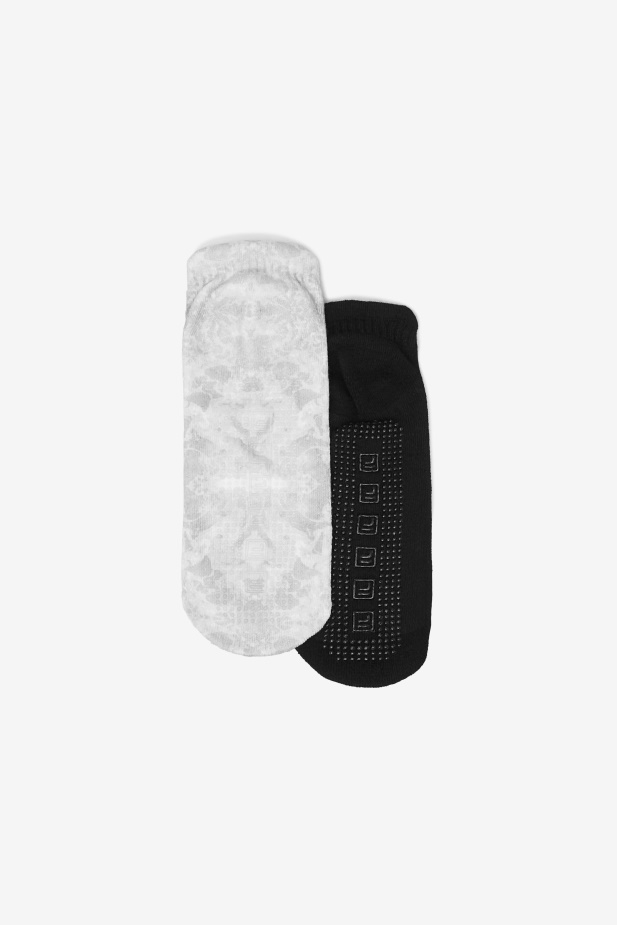Dámská Kravata Dye Grip Ponožka 2-balení šedá Multi Fila