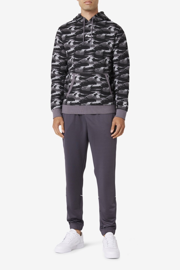 Mikina Fila Seneca S Kapucí Bouřka Camo