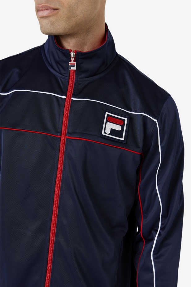 Fila Námořnická/červená/bílá Bunda Wayan