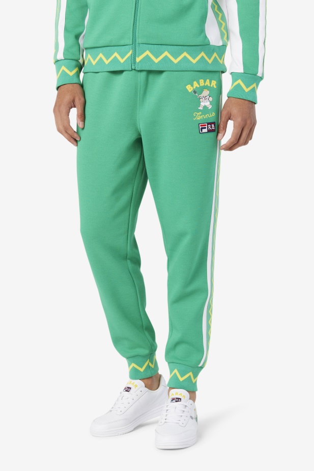 Fila Deep Mint/white Fila X Rb Babar Evertt Jogger