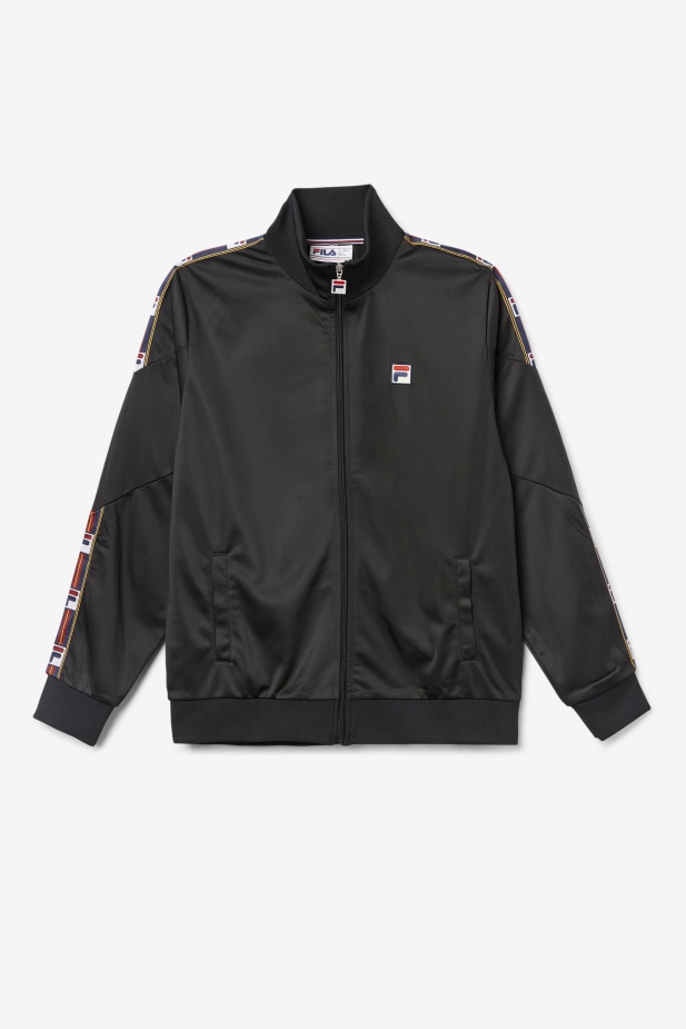 Black Carson Track Bunda Fila