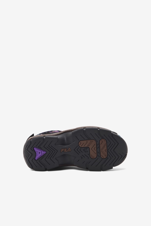 Fila Malý Dětský Grant Hill 2 Venkovní černá/borová šiška/fialová