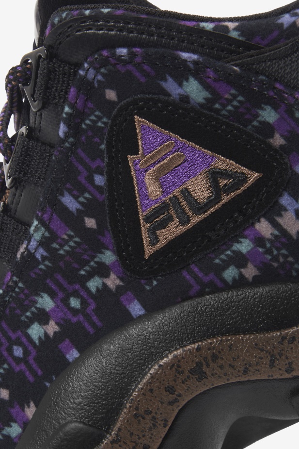 Fila Malý Dětský Grant Hill 2 Venkovní černá/borová šiška/fialová