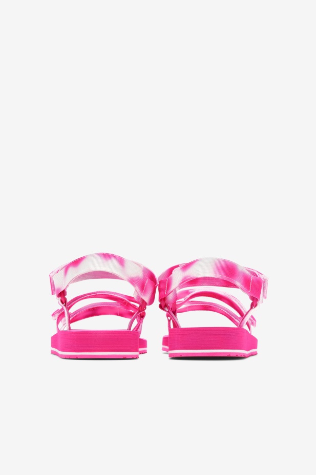 Multi/růžová Glo/bílá Fila Dámská Drifter Ts Barva Na Kravatu