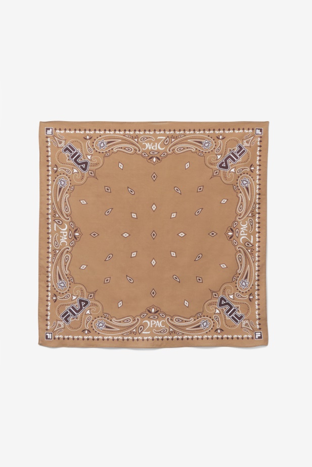 2pac Bandana Tabák Hnědá Fila