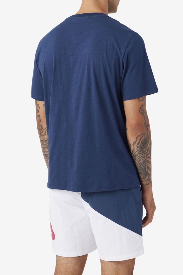 Námořnická/žlutá Dilki Crew Fila