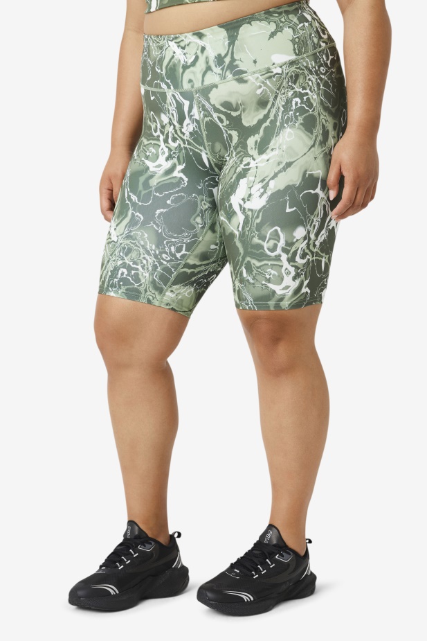 Forza 8\" Bike Short Basil Marble Fila