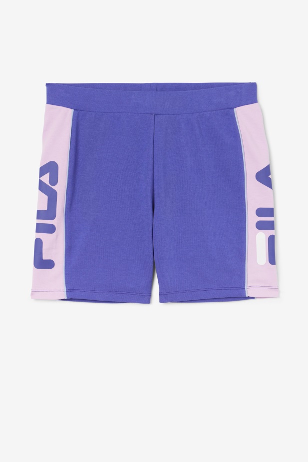 Modrá/orchidej/modrá/bílá Davina Bike Short Fila