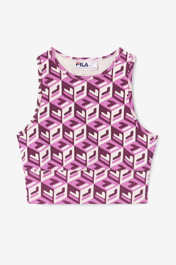 červené/potpourri/hroznové Víno Emmaline Tank Fila