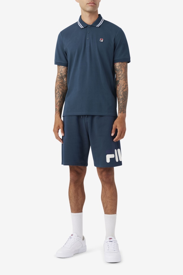 Fila Teal/egret/navy Zeshawn Krátký