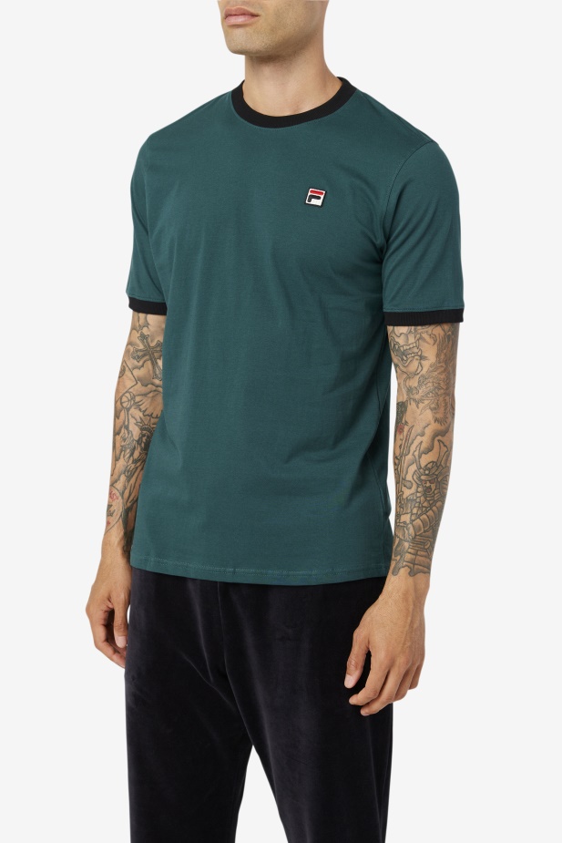 Tričko Fila June Bug/black Marconi Ringer Tee