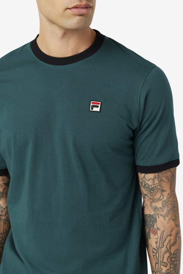 Tričko Fila June Bug/black Marconi Ringer Tee