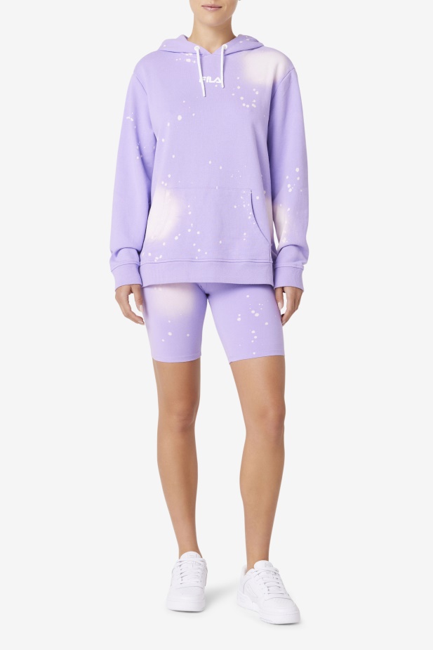 Fila Taima Barva Na Kravatu Kolo Short Viola Tie Dye