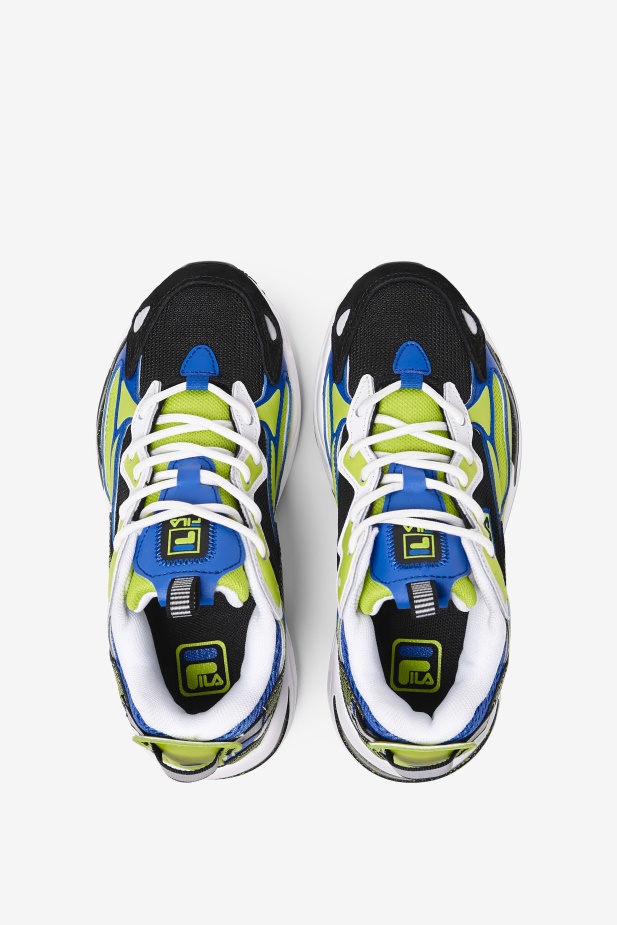 Fila Velký Dětský Ray Tracer Apex White/black/lime Punch